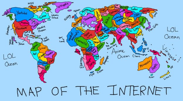 map of the internet